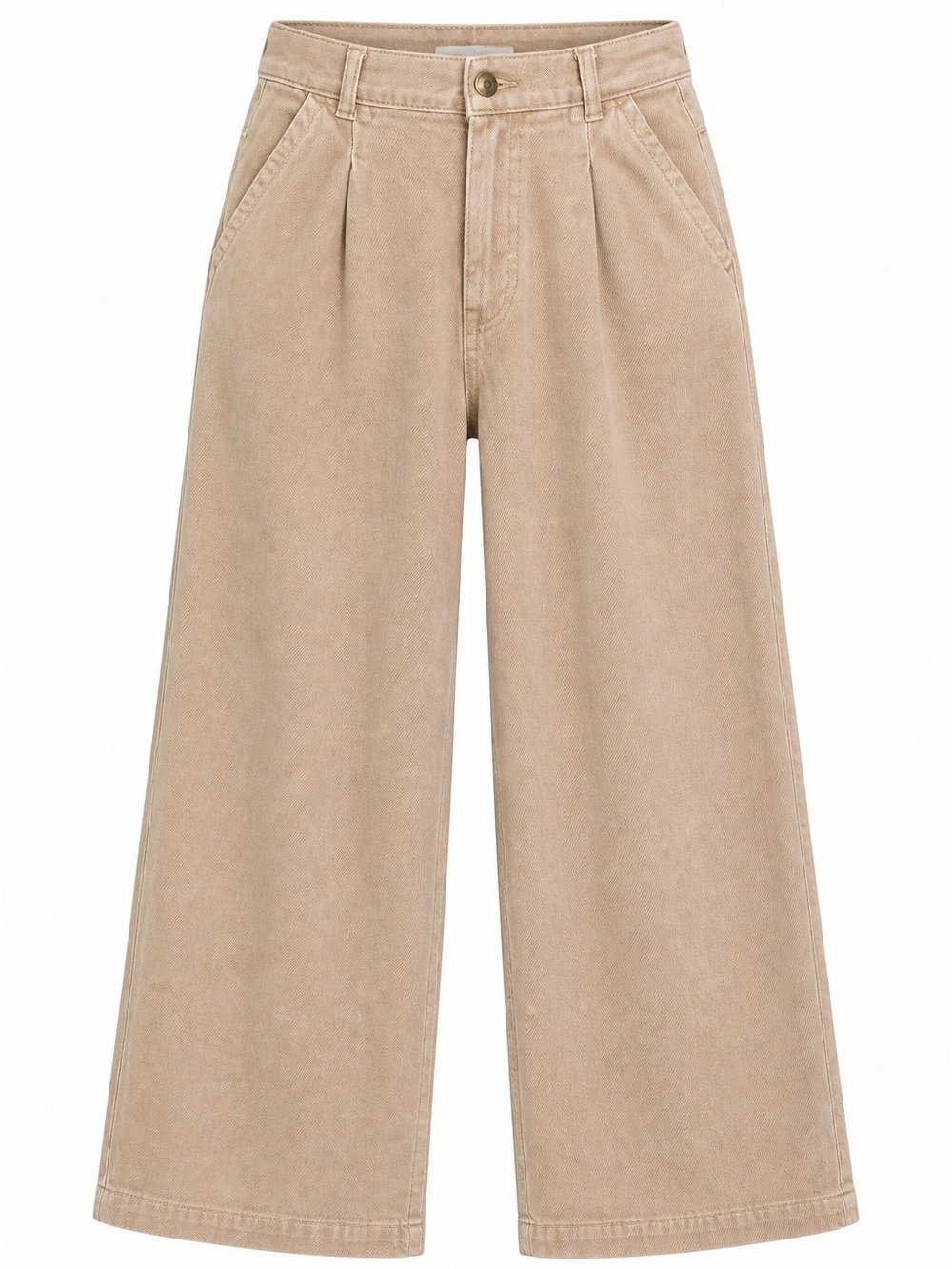 American Eagle Women’s Size 8 Wide Leg Pants in Beige